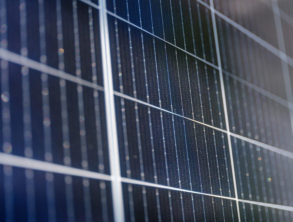 Close-up of Solar Panels